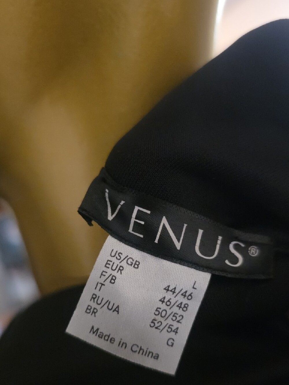 VENUS Black Double-Breasted Fringe Hem Blazer Coat - Picture 3 of 6